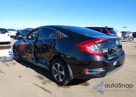 2017 Honda Civic Lx из США, поврежденный, VIN 19XFC2F51HE040915